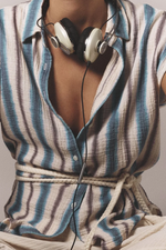 Xirena Tillie Shirt Blue Rdige Stripe