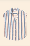 Xirena Tillie Shirt Blue Rdige Stripe