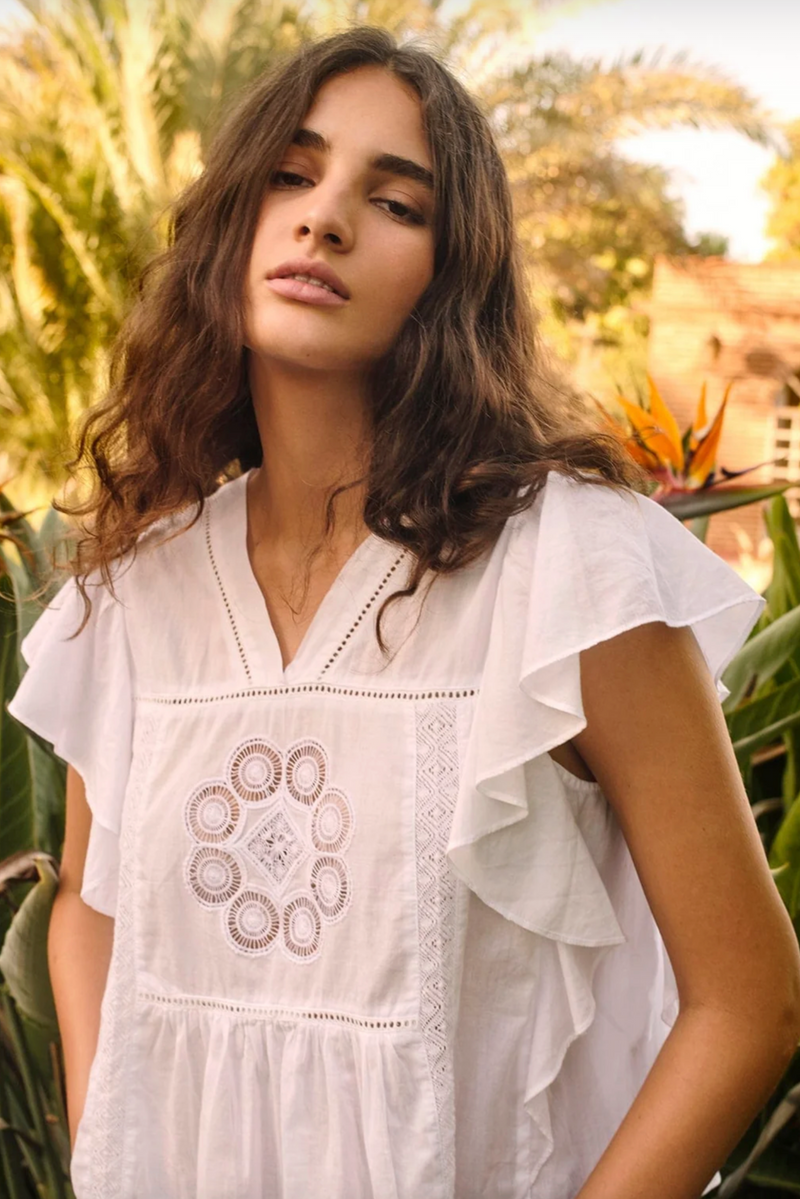 Xirena Mara Top in White