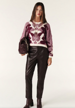 Ba&sh Rora Sweater in Bordeaux