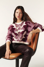 Ba&sh Rora Sweater in Bordeaux