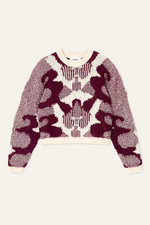 Ba&sh Rora Sweater in Bordeaux
