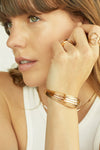 Soko Shujaa 24K Gold Plated Cuff