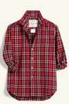 Frank and Eileen "Eileen" Button Up in Red, White, Black Plaid