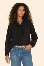 Xirena Caspian Top in Black