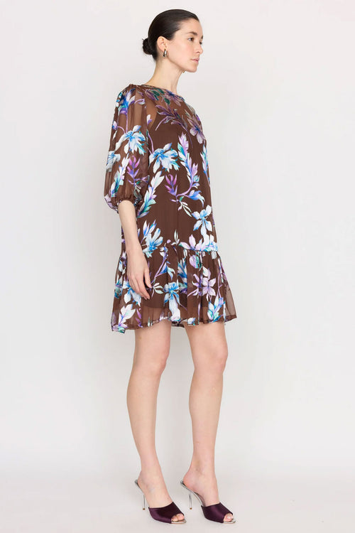 Christy Lynn Orion Dress in Mahogany Prism