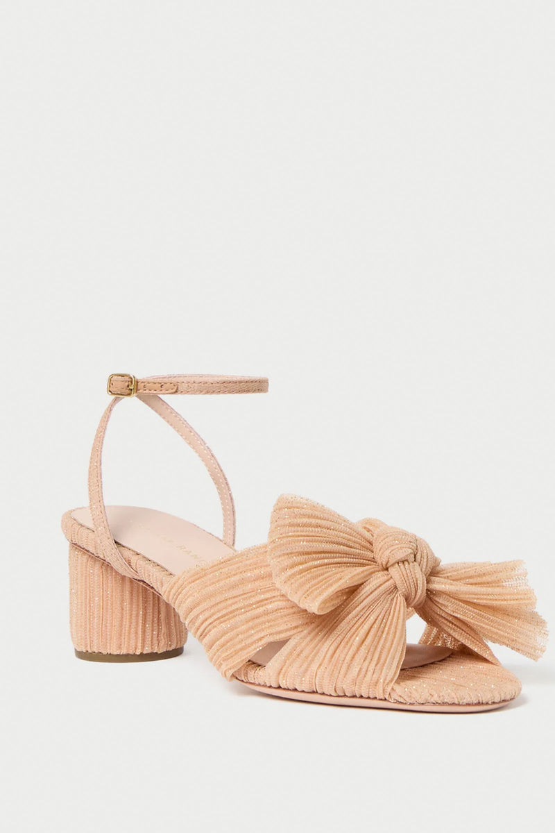 Loeffler Randall Dahlia Knot Mule in Glitter Beauty