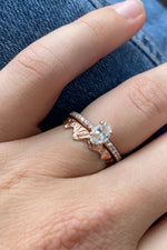 Valley Rose Sequoia Ring in Rose Gold