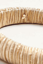 Loeffler Randall Marina Gold Puffy Headband