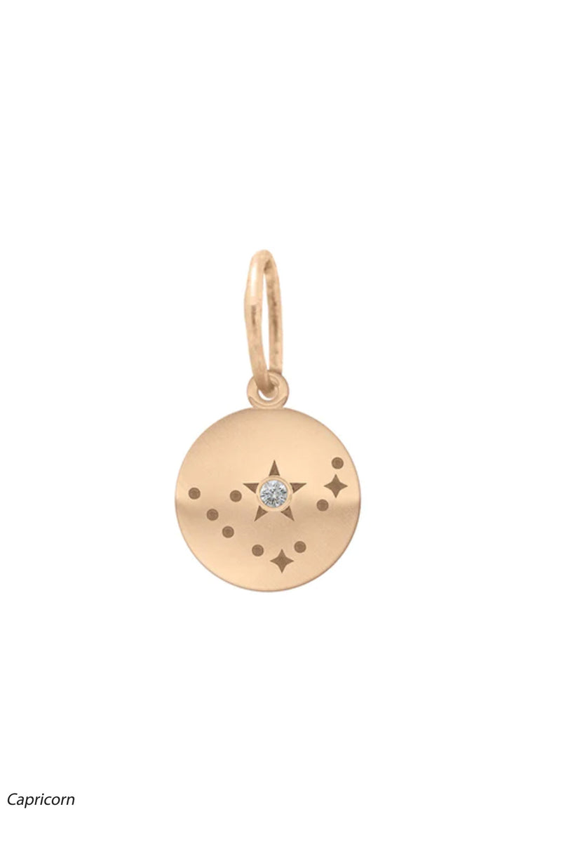 Valley Rose 14K Gold and Diamond Mini Constellation Charms