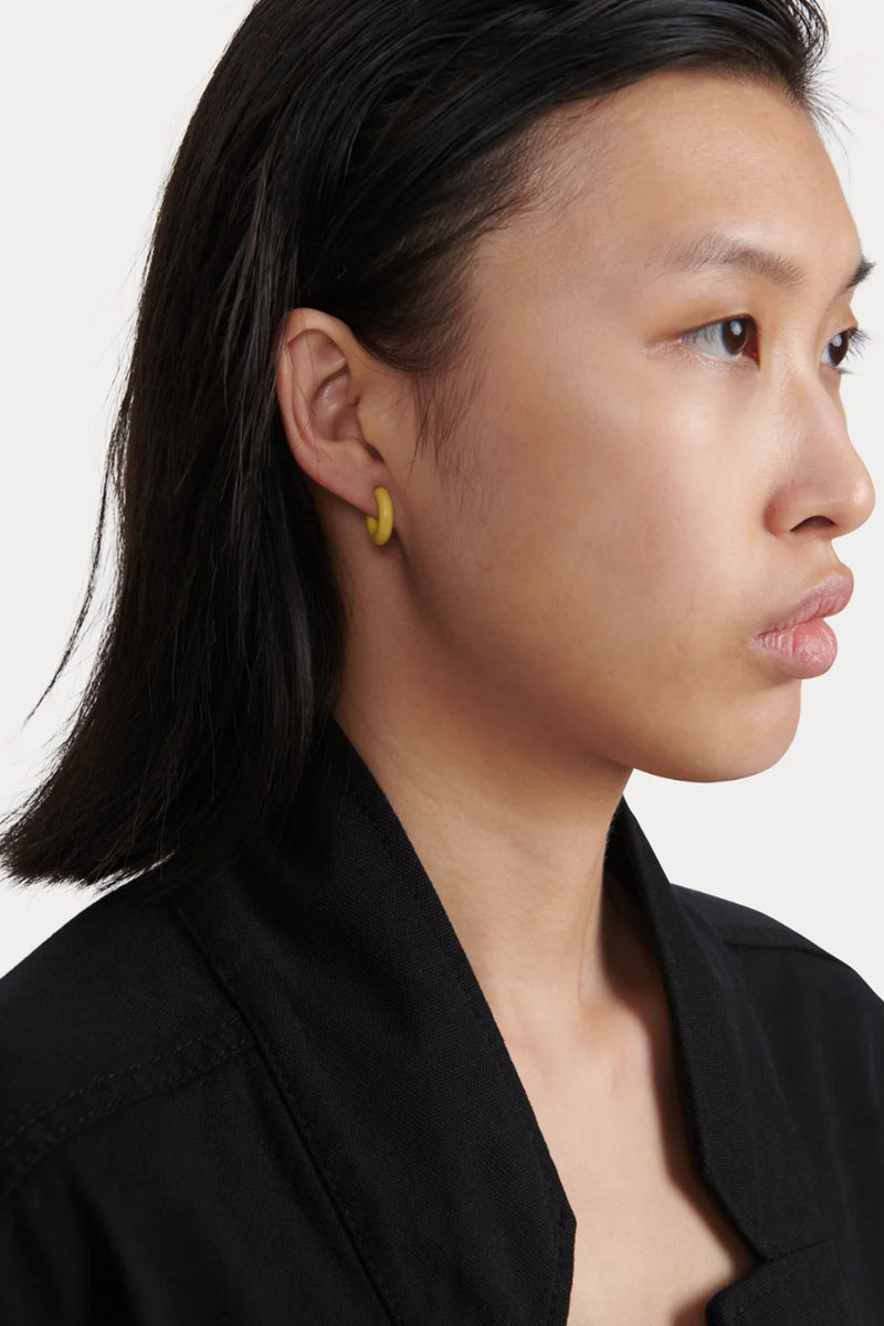 Rachel Comey Ziggy Hoops in Citrine