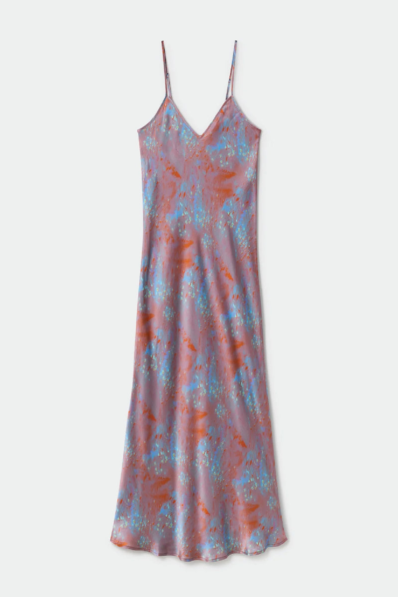 Silk Laundry 90's Slip Dress in Dazed