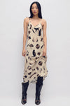 Silk Laundry 90's Slip Dress Miracles in Hazelnut