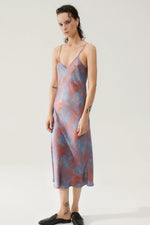 Silk Laundry 90's Slip Dress in Dazed