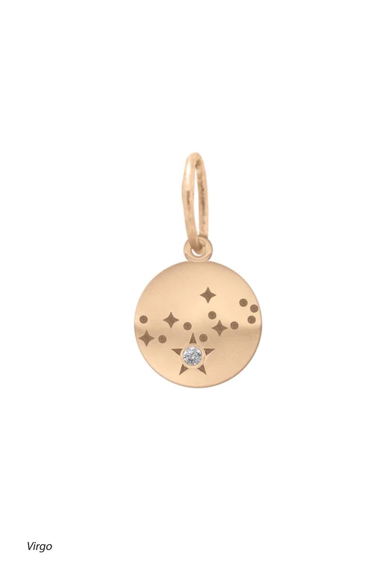 Valley Rose 14K Gold and Diamond Mini Constellation Charms