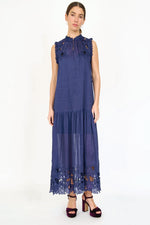 Christy Lynn Gemma Dress in Royal Blue