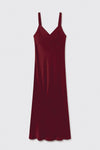Silk Laundry Deco Ruched Dress in Canyon