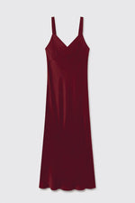 Silk Laundry Deco Ruched Dress in Canyon
