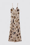 Silk Laundry 90's Slip Dress Miracles in Hazelnut