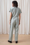 Ali Golden Boiler Suit in Light Denim