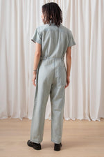 Ali Golden Boiler Suit in Light Denim