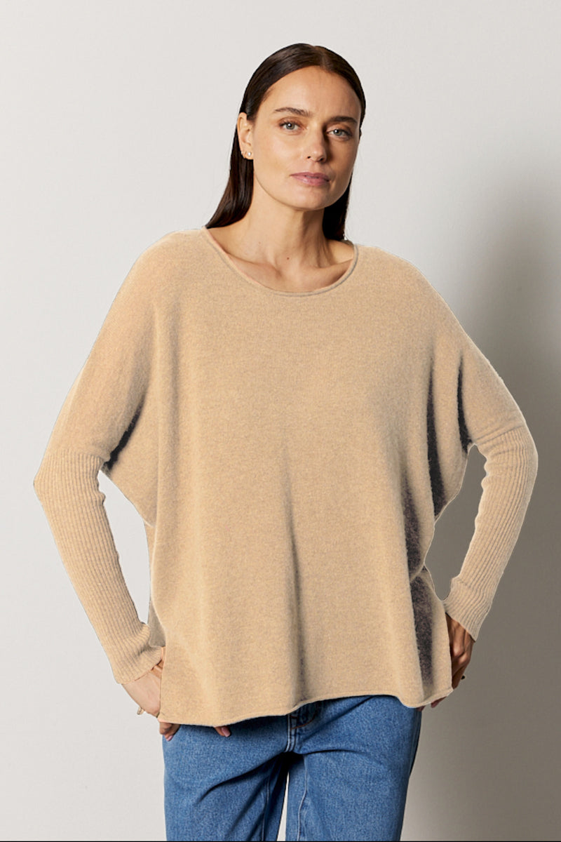 Not Shy Agnesa Sweater in Dune