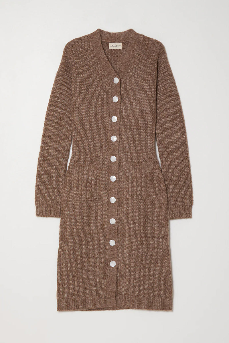 Atelier Delphine Cleo Dress/Sweater in Cedar