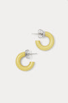 Rachel Comey Ziggy Hoops in Citrine