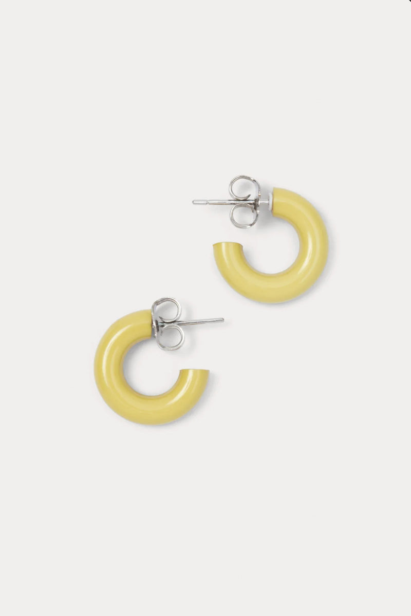 Rachel Comey Ziggy Hoops in Citrine