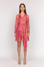 Christy Lynn Jenny Dress in Amber Glass