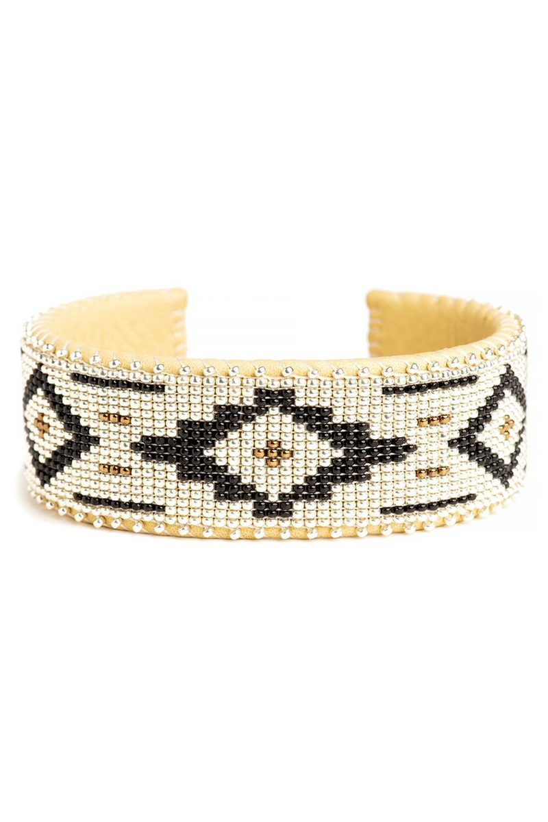 Etkie Zayla Glass Cuff Large