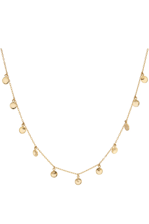 Soko Jepesi Necklace in 24k Gold Plated Brass