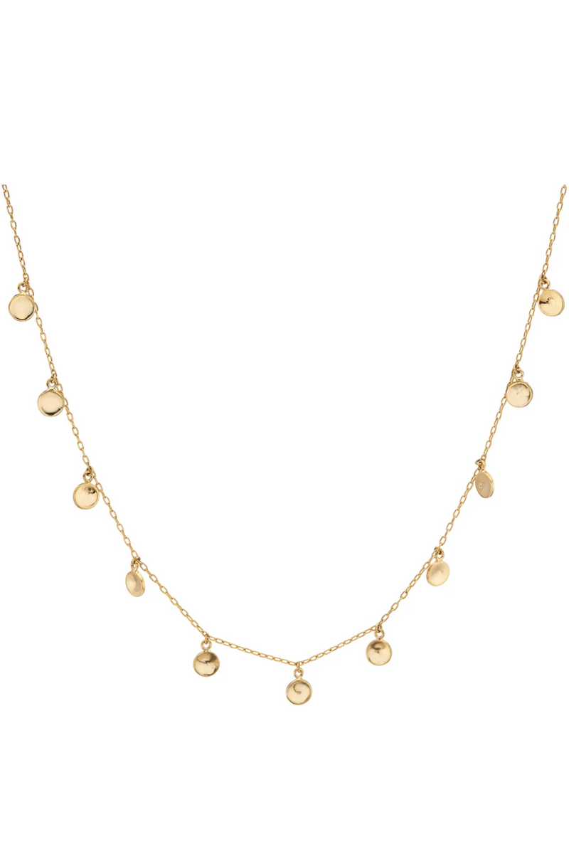 Soko Jepesi Necklace in 24k Gold Plated Brass