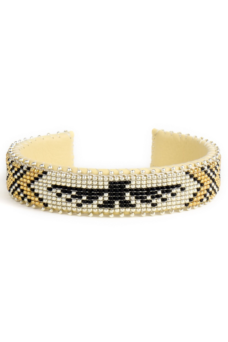 Etkie Tallulah Glass Cuff Small