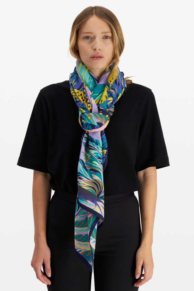 Inoui Editions Scarf 100 Chatou in Purple