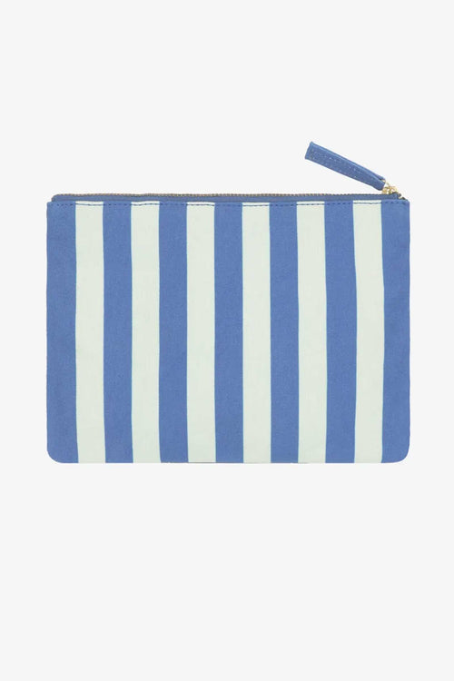 Inoui Editions Embroidered Pouch Pochette Brodee Neofflis in Black