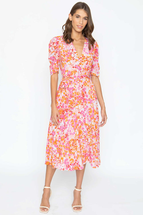 Caballero Lila Dress in Pixel Party