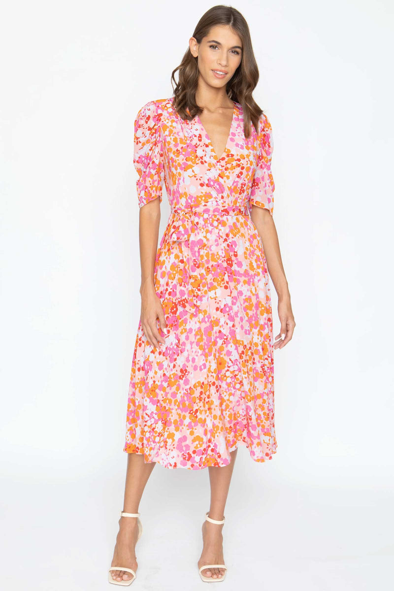 Caballero Lila Dress in Pixel Party