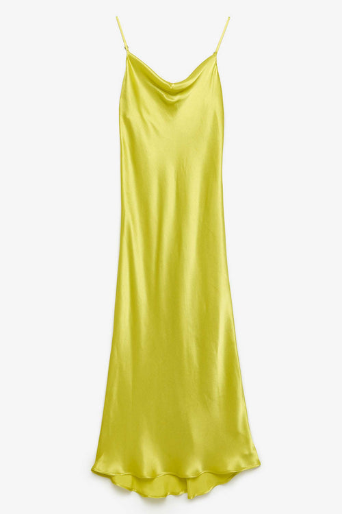 Maliparmi Slip Dress in Lime
