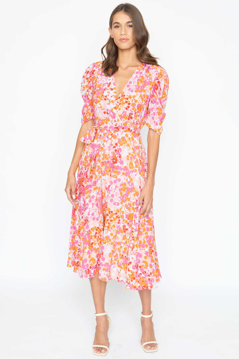 Caballero Lila Dress in Pixel Party