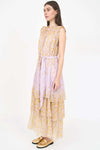 Christy Lynn Christian Dress in Falling Floral Mauve