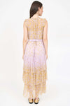Christy Lynn Christian Dress in Falling Floral Mauve