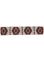 Cocobelle Elastic Belt in Aztec Ivory