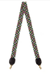 Clare Vivier Crossbody Strap in Multi Webbing