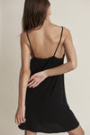 Skin Sexy Pima Cotton Slip In Black