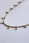 ILD Dune Short Even Gold Stamped Necklace
