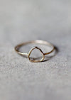 Melissa Joy Manning Sterling Silver Triangle Ring