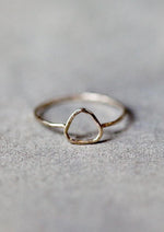 Melissa Joy Manning Sterling Silver Triangle Ring