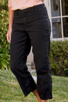 Frank and Eileen Kinsale High Rise Italian Performance Pants in Black
