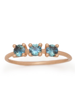 Valley Rose 14k Gold Sapphire Lana Ring